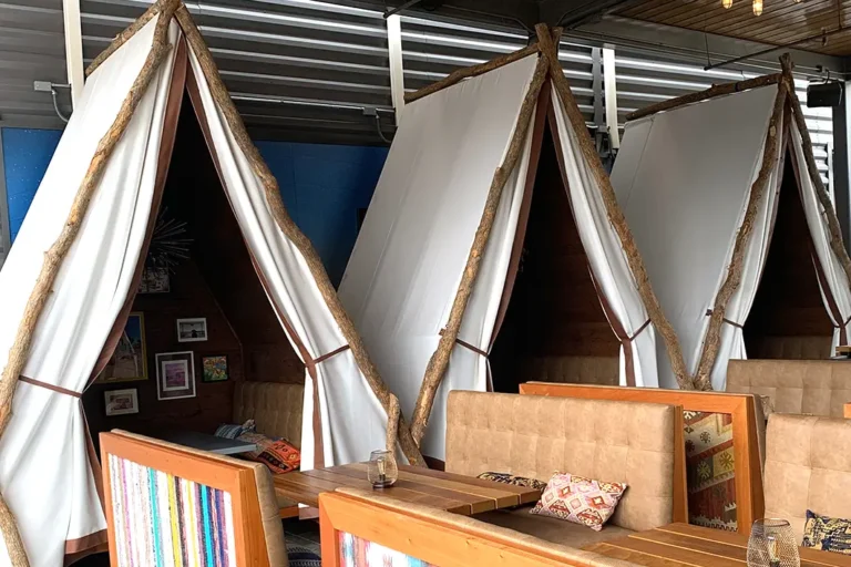 Personal, cozy dining environment concepts and executions from MS Supply CO