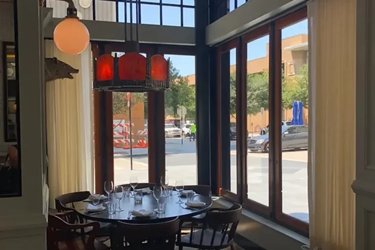 A great window treatment invites clients to see you and you to see them.