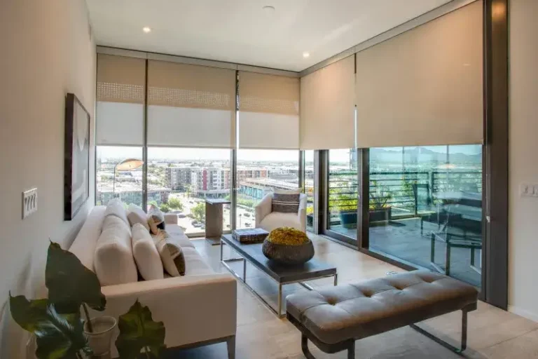 Tasteful blinds automated or manual from MS Supply Co