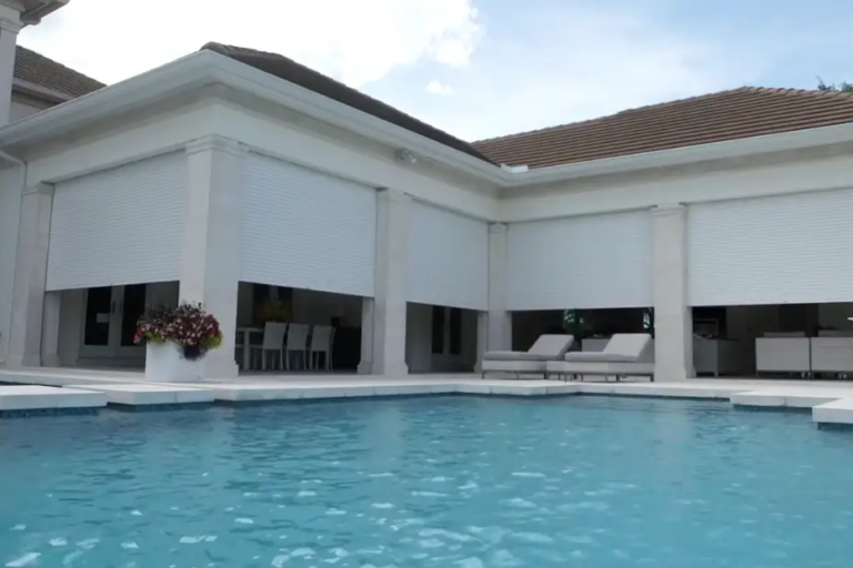Somfy automated outdoor shutter systems add comfort, security and safety.